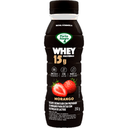 IOGURTE PORTO ALEGRE WHEY 250G MORANGO
